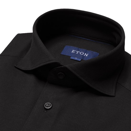 Eton Knit Piqué Shirt
