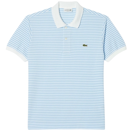 Lacoste Striped Cotton Polo T-shirt