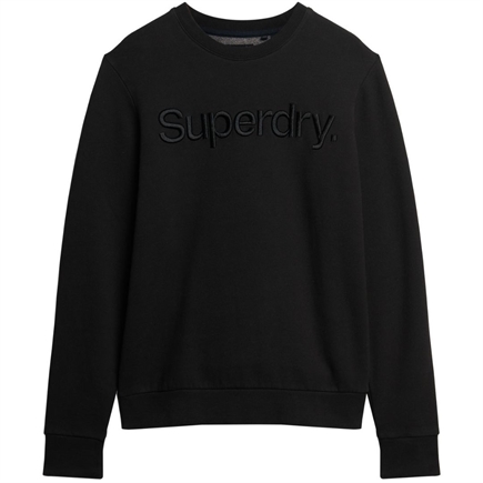 Superdry Tonal Embroidered Logo Crew Sweater