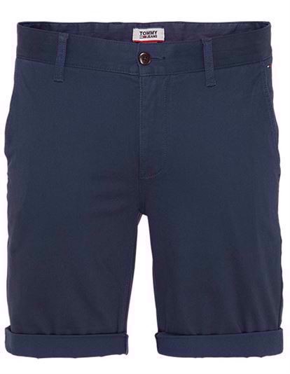 Tommy Jeans Essential Chino Shorts - Black Iris | Coaststore