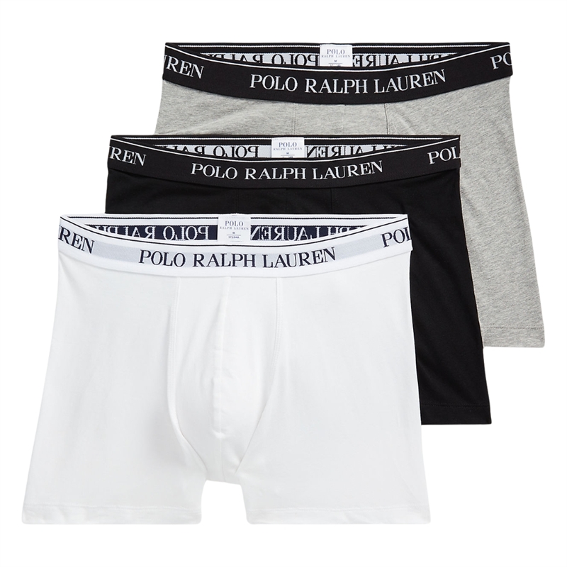 Polo Ralph Lauren Stretch Cotton Boxer Brief 3-Pack Boxershorts 