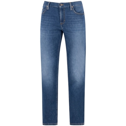 Alberto Pipe Laser Denim Jeans