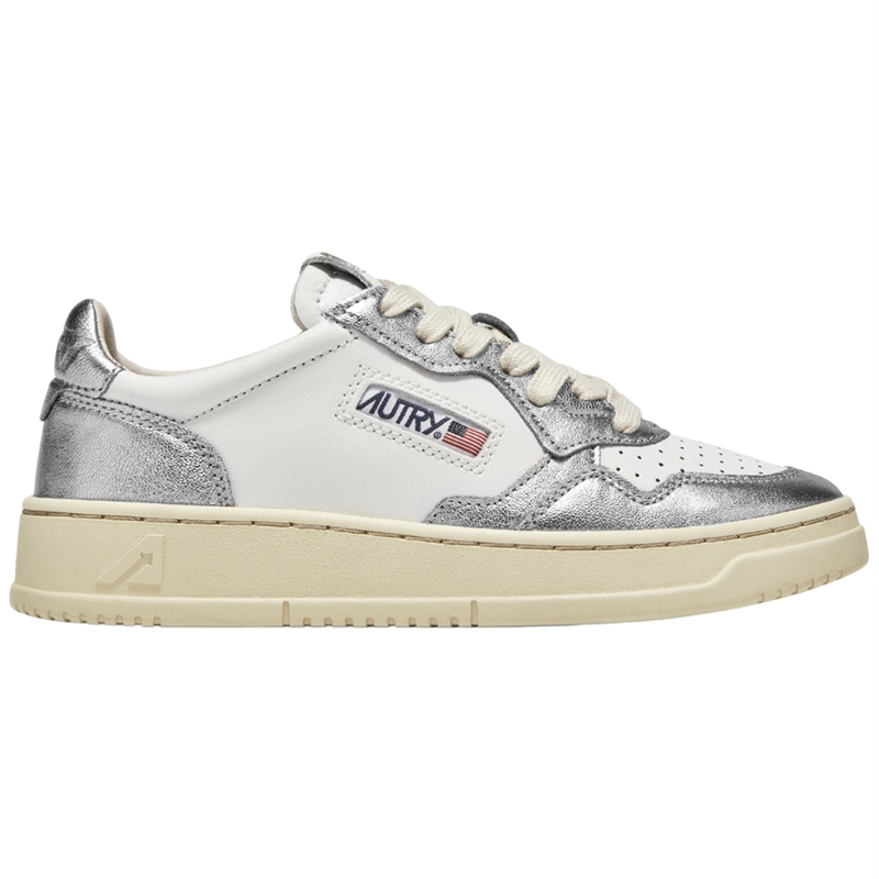 Autry Womens Medalist Low Bicolor Sneakers