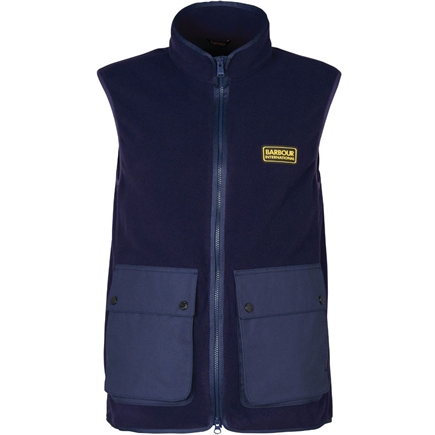 Barbour International Oak Fleece Vest