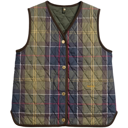 Barbour Tartan Reimagined Icons Reversible Tartan Liner Vest