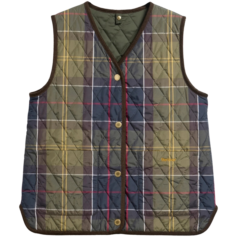 Barbour Tartan Reimagined Icons Reversible Tartan Liner Vest