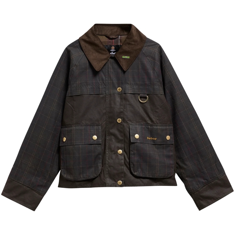 Barbour Tartan Reimagined Icons Tartan Spey Waxed Jakke