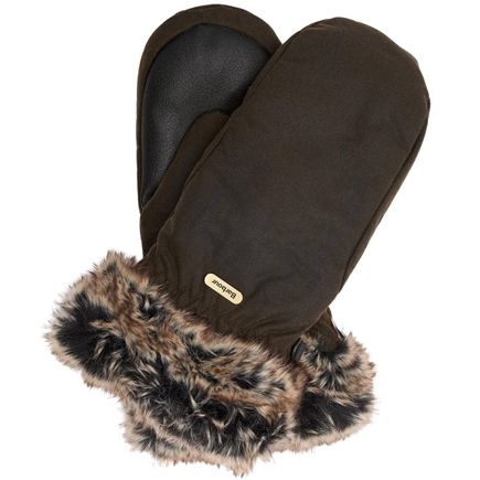 Barbour Waxed Faux-Fur Trim Luffer