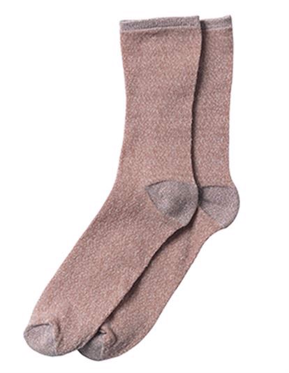 Beck Söndergaard Dina Animal Strømper - Adobe Rose | Coaststore
