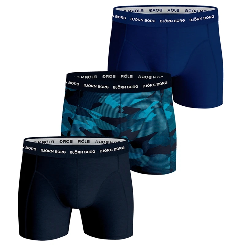 Björn Borg Cotton Stretch 3 Pack Boxershorts