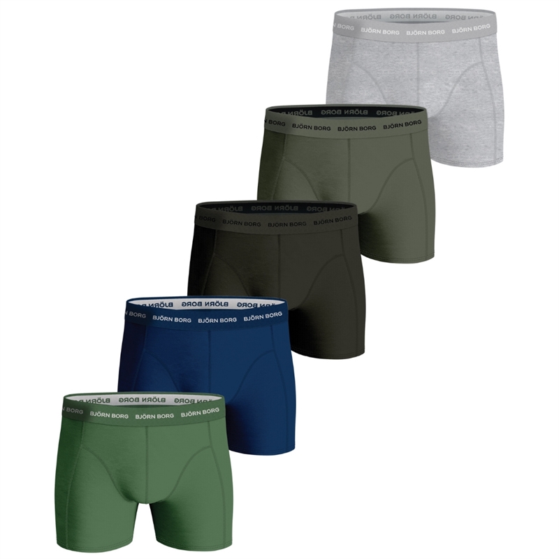 Bjørn Borg Cotton Stretch 5 Pack Boxershorts