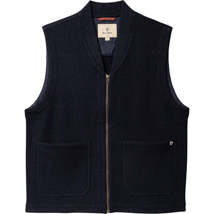 Blue de Gênes Mudock Wool Vest
