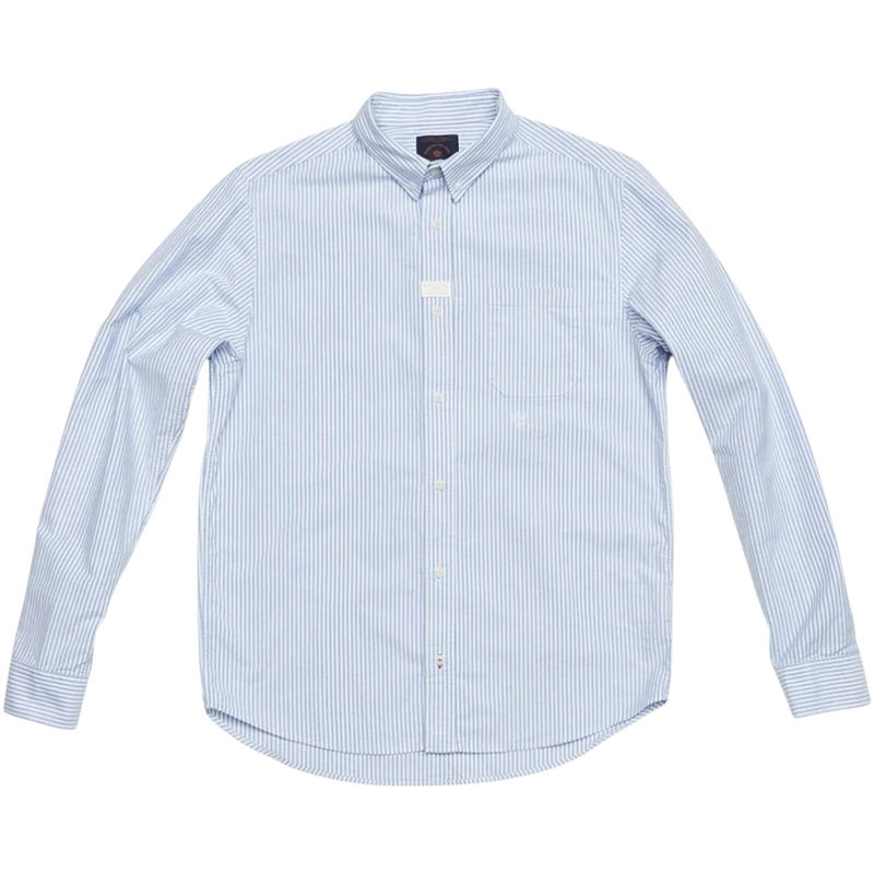 Blue de Gênes Sandro Oxford Skjorte