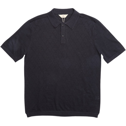 Blue De Genes Wally Diamond Polo T-shirt