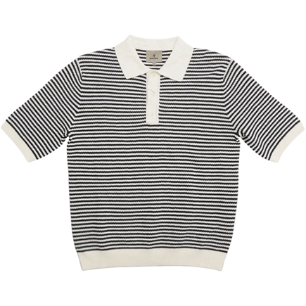 Blue De Genes Bob Knit Polo T-shirt