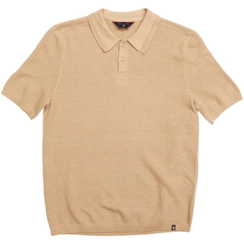 Blue De Gênes Filo Knit Polo T-shirt