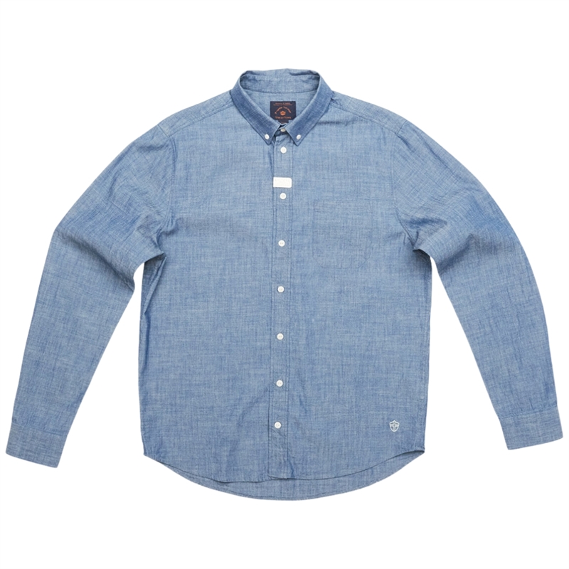 Blue de Genes Sandro Chambray Skjorte