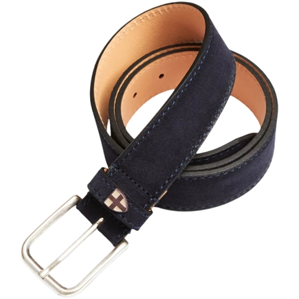 Blue De Gênes Suede Bælte