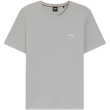 Boss Men Black Stretch-Cotton T-shirt