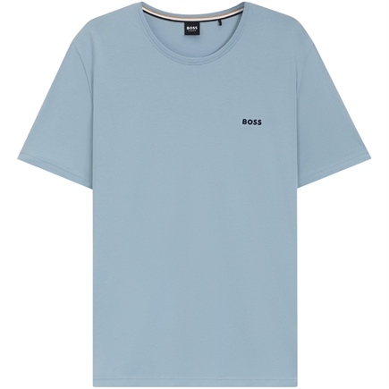 Boss Men Black Stretch-Cotton T-shirt