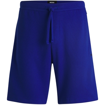 Boss Men Black Waffle Shorts