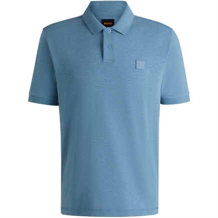 Boss Pe Linen Logo Polo T-shirt