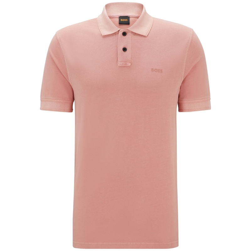 Boss Men Orange Prime Polo T-shirt