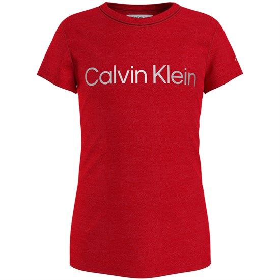 Calvin Klein Silver Logo Slim T-shirt