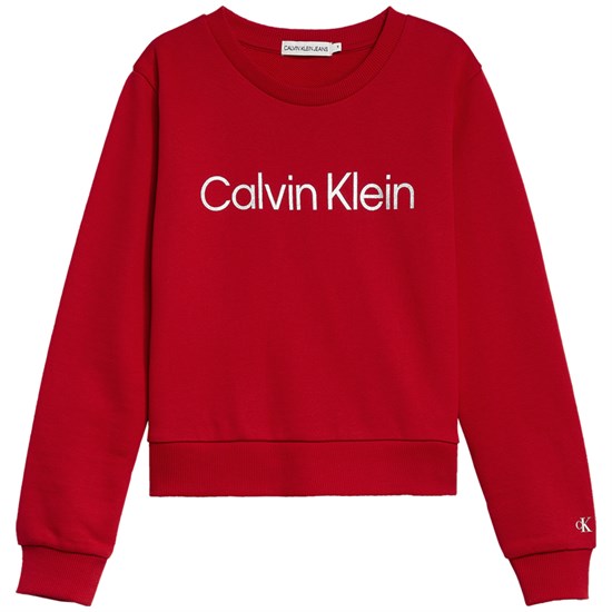 Calvin Klein Silver Logo Sweatshirt
