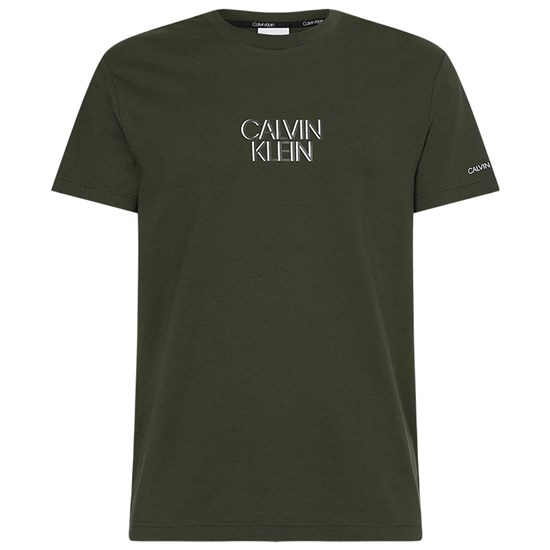 Calvin Klein Shadow Center Logo T-shirt