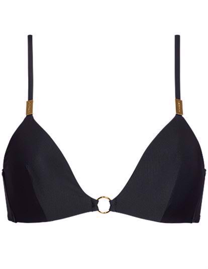 Calvin Klein Fixed Triangle Bikinitop - PVH Black | Coaststore
