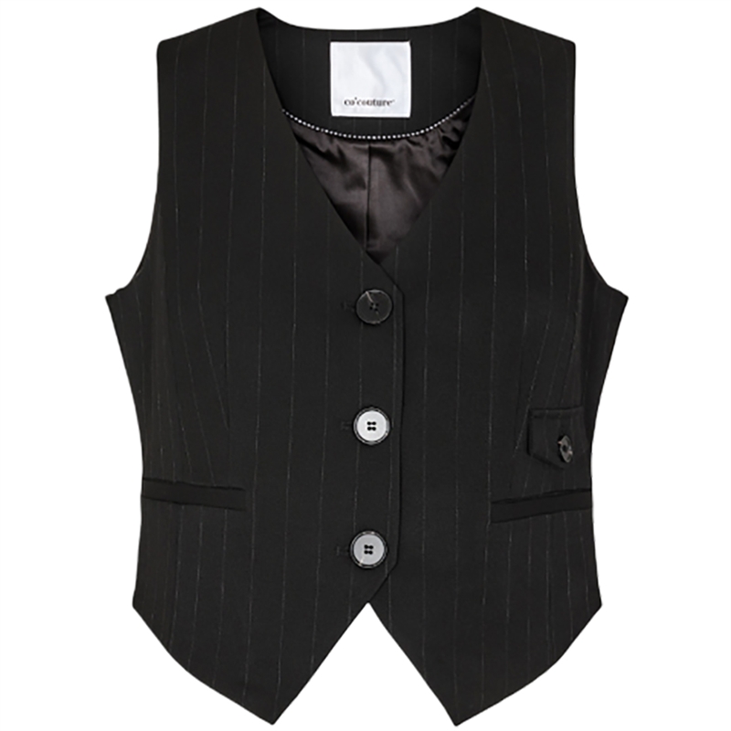 Co\'couture Wide Pinstripe Tailor Vest