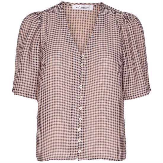Co\'couture Amalie Check Bluse