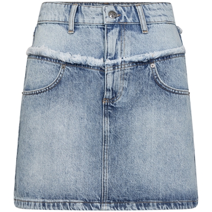 Co'couture Bowie Block Denimnederdel