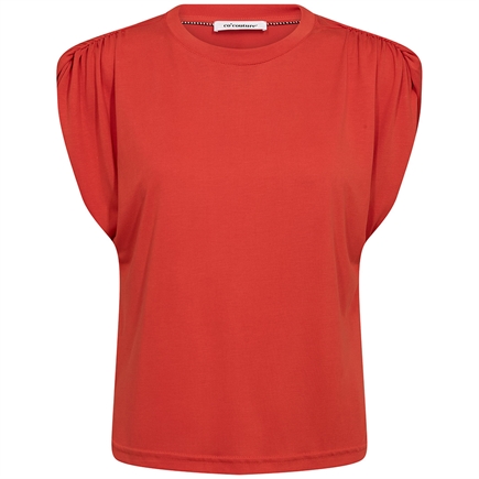 Co'couture Camilla Ruched Shoulder T-shirt