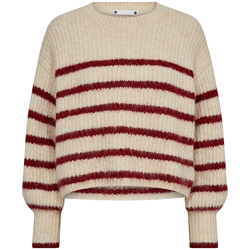 Co\'couture Coralie Crop Stripe Strik