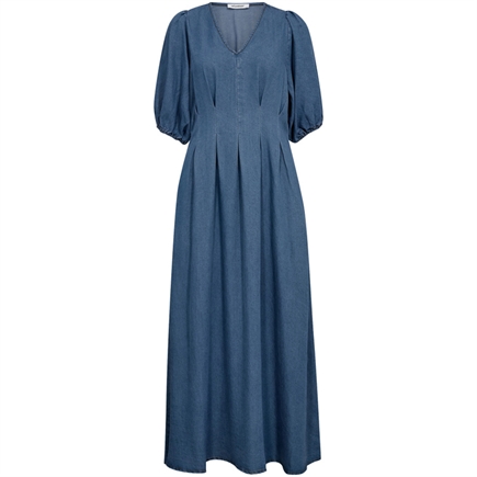 Co'couture Denim Pleat Kjole