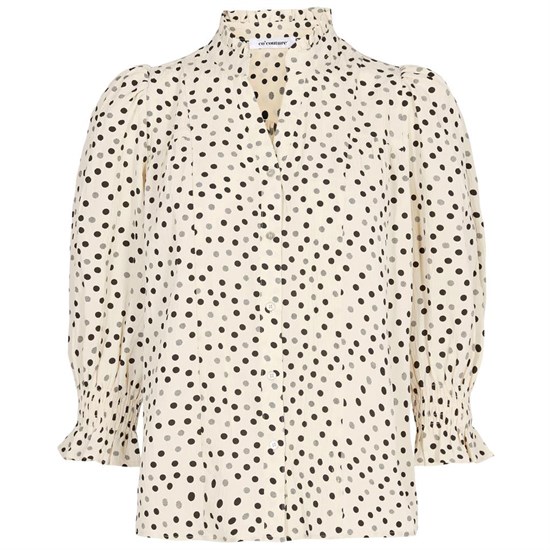 Co\'couture Dot SS Skjorte