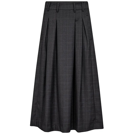 Co'couture Elora Check Pleat Nederdel
