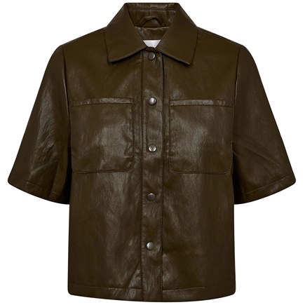 Co'couture Gitt Pleat SS Skjorte