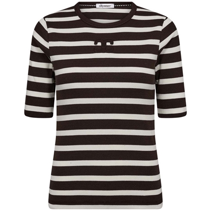 Co'couture Granny Rib Emb SS T-shirt