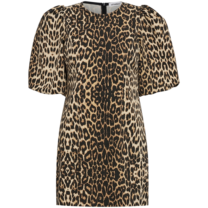 Co\'couture Leo Crop Puff Kjole
