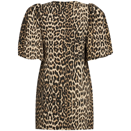 Co\'couture Leo Crop Puff Kjole