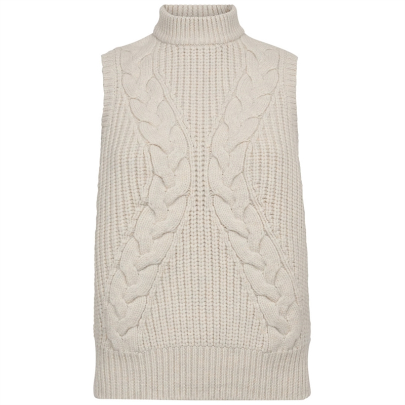 Co\'couture Row Cable Knit Top
