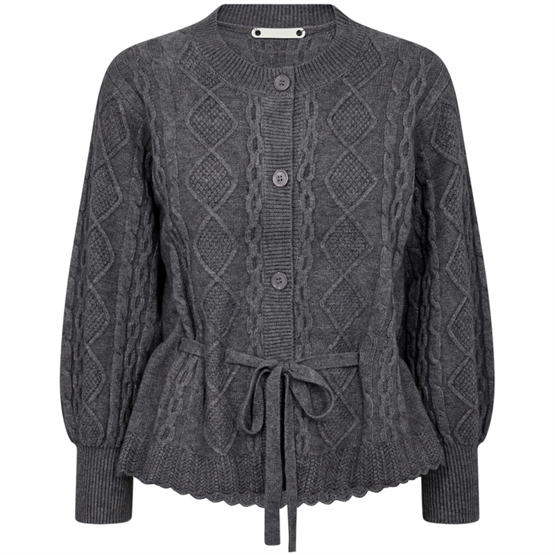 Co\'couture Row Tie Cardigan