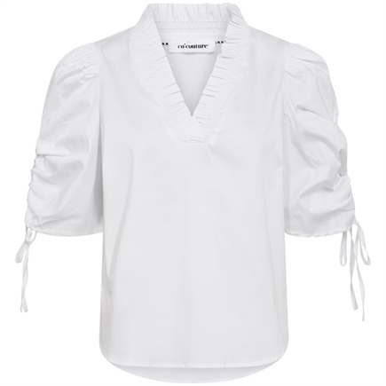 Co'couture Sanna SS Puff V Bluse