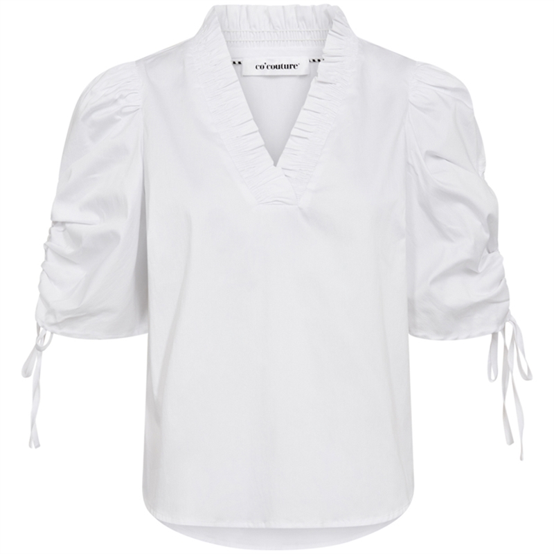 Co\'couture Sanna SS Puff V Bluse