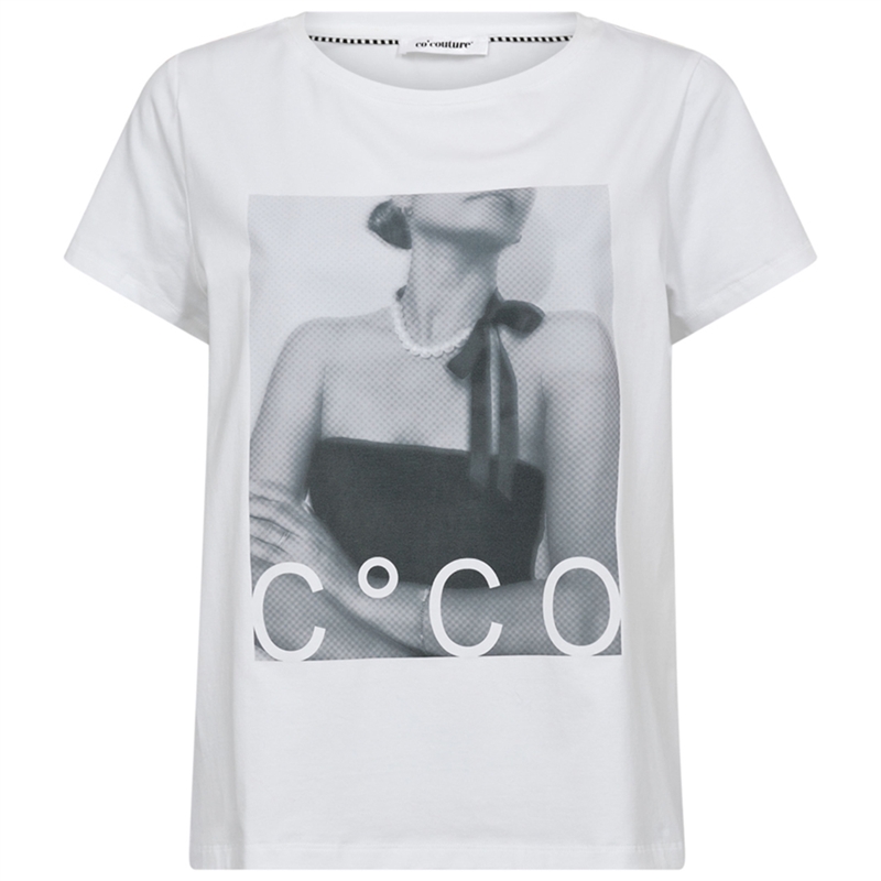 Co\'couture Siara Pearl Necklace T-shirt