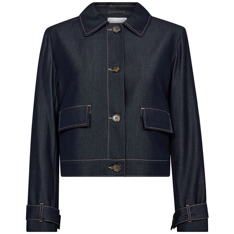 Co\'couture Terry Denimjakke