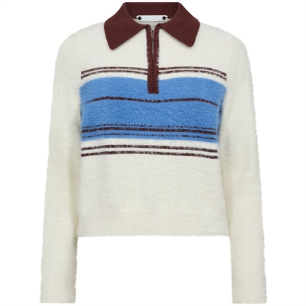 Co'couture Tory Stripe Zip Strik